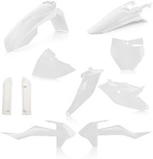 Acerbis Full Plastic Kit White KTM Dirt Bike 85SX 17/14 18-24 85SX 19/16 20-24 picture