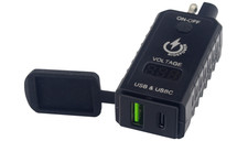 Ridepower SAE to USB-C & USB Adapter with Digital Voltage Display picture