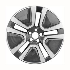 94303 Reconditioned OEM 19x7.5 Aluminum Wheel Machined and Painted Gloss Black picture