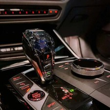 3PCS Crystal Gear Shift Knob Button Cover For BMW G30 G31 G32 G11 G12 G01 G02 picture