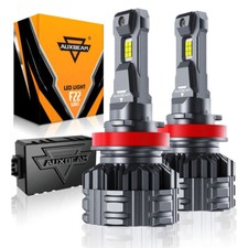AUXBEAM H11 LED Headlight Super Bright Bulbs 6500K White 24000LM High/Low Beam picture