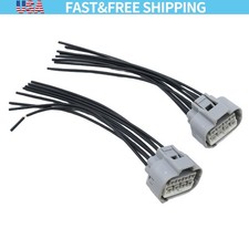 8-Pin Headlamp Connector Plug 90980-10897 For Toyota 2007-2021 Lexus 2009-2021 picture