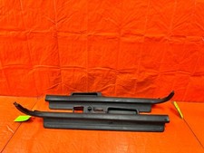 96-00 HONDA CIVIC COUPE - LEFT AND RIGHT FLOOR PILLARS SCUFF PLATES GRAY OEM 285 picture