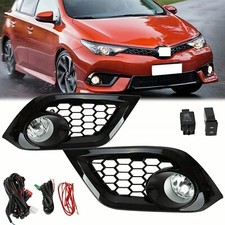 Pair Clear Lens For 2016 2017 2018 Scion Toyota Corolla IM Fog Light 16 Scion IM picture