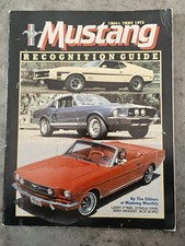 1964 1/2-1973 Mustang Recognition Guide - Excellent - ISBN: 0-941596-00-1 picture