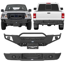 For 1998-2011 Ford Ranger Front Rear Bumper w/Winch Plate & Skid Plate Assembly picture