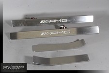 12-15 Mercedes W204 C63 AMG SEDAN DOOR STEP SILLS LED ILLUMINATED Set of 4 OEM picture