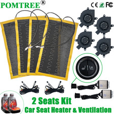 Car Seat Ventilation And Heating Kit Fit 2 Seats Cooling & Heating Universal picture