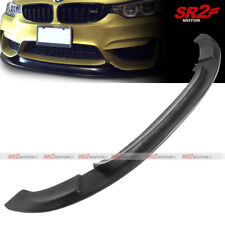 GT Style Front Body Kit PU Bumper Chin Lip Spoiler fits 15-17 BMW M3 M4 F80 F82 picture