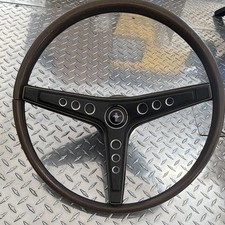 1969 Ford Mustang Mach 1 GT Fastback Deluxe RimBlow Steering Wheel Original RARE picture