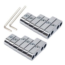 2 Sets 7mm 8mm Chrome Spark Plug Wire Separators Looms for Mopar Ford Chevy 9723 picture