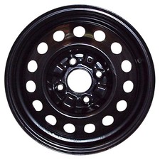 70689 Reconditioned OEM 15x5.5 Black Steel Wheel fits 2001-2003 Hyundai Elantra picture
