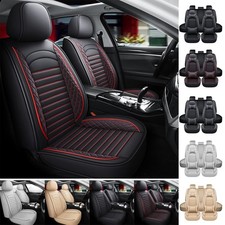 For Toyota Corolla Camry RAV4 CHR Prius Faux Leather Seat Cover Full Set / Front picture