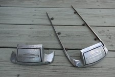 Harley Davidson Shovelhead side trims & Fender Tips Acme OEM Vintage Original picture
