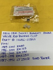 OEM SUZUKI Power Valve Rod Bushing Clip RM80/RM125/RM250  (12686-01B00) AHRMA picture