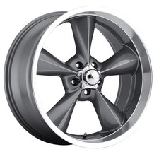 BLEM WHEEL - B/G ROD WORKS Old School 15X7 5X127 ET0 Gunmetal Machined Lip picture