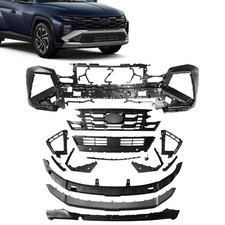 Front Bumper Cover Kit W/Grille & Valance Fits 2025-2026 Hyundai Tucson picture