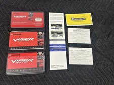 2006 DODGE VIPER SRT 10 OWNERS OWNER MANUAL BOOK SET OEM WITH CASE picture