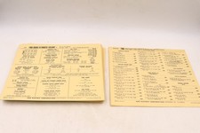 Near Complete Sun Electric 1966 Specification Tune Up Cards #13-94 Lot Of 82 picture