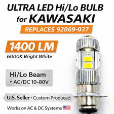 🌟ProSeries Hi/Low 12V LED Headlight Bulb for Kawasaki H1 1969–1975 ⬆️Brightness picture