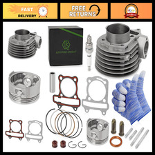 150cc GY6 Cylinder Kit with Piston, Gasket & Spark Plug - Top End Rebuild for AT picture