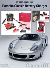 Genuine Porsche Carrera GT Classic Battery Charger/Maintainer PCG-356-611-71 picture