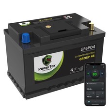 Powertex Batteries BCI Group 48 / H6 Lithium LiFePO4 Automotive Battery picture