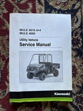 Kawasaki Mule 4010/4000 4x4 Utility Vehicle Service Manual 2009-2017 picture