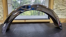 1972 Yamaha RD200 Rear Fender Oem Chrome Cs3 Rear Mud Gaurd  picture