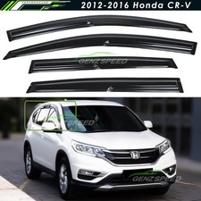 For 2012-2016 Honda CR-V CRV Mugen Style Window Visors Rain Guards Deflectors picture