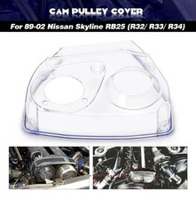 Clear Gear Timing Pulley Belt Cover for Nissan Skyline GTST GTT RB25DET picture