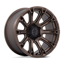 18x9 Black Rhino BR020 Diamondback Burnt Bronze Wheel 6x5.5 (-12mm) picture