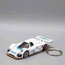 Mazda 787B Racing Car White Custom 1/64 Scale Diecast Model 🎁 GREAT GIFT🎁 picture