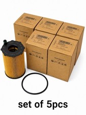 Set Of 5pcs. Genuine OEM Engine Oil Filter Element  VW, Audi Q7, Q5 059 198 405 picture