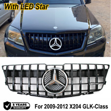 NEW LED Star Grille Grill For 2009-2012 Mercedes Benz X204 GLK280 GLK350 GLK300 picture