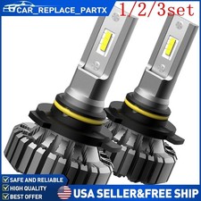 1/2set 9012 LED Headlights Bulbs High Low Beam B3 for GMC Sierra 1500 2014 2015 picture