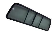 1987-1996 FORD F150 F250 F350 REAR SLIDING BACK WINDOW GLASS AND GASKET X2683 picture