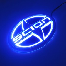 (12.5X8.5CM) Sport 5D LED Car Tail Rear Logo Light Badge Lamp Emblem For Scion picture