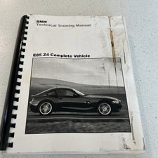 Bmw Technical Training Manual.         E 85Z4 Complete Vehicle. Soft Bd. picture