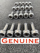 Genuine Ferrari Factory Original Titanium Wheel Bolts – Full Set of 20 picture