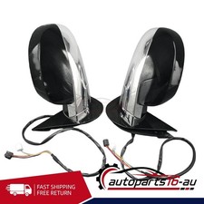 LH-RH Power Heated Power Folding Turn Signal For 07-14 Cadillac Escalade 2PC US picture