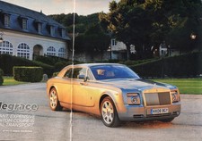 2009 ROLLS ROYCE PHANTOM COUPE 4 PG ROAD TEST ARTICLE picture