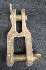 Antique Vintage Brass Merriman Sailing Headboard Shackle picture