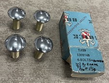 NOS 1942-49 Buick Century Super Roadmaster & Limited Chrome Bumper Bolts 1324512 picture