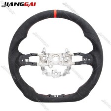 Full Alcantara Steering Wheel For Honda 11th Civic FL 2022-2026 Red Line picture