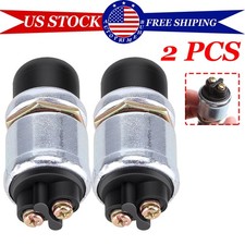 2PACK 12 Volt DC Heavy-Duty Start Momentary Push-Button Starter Switch 50 Amps picture