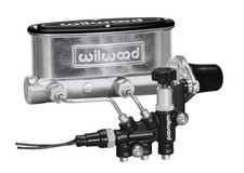 Wilwood 261-13269-P Tandem Master Cylinder Kit 1in Bore with Prop Valve HV picture