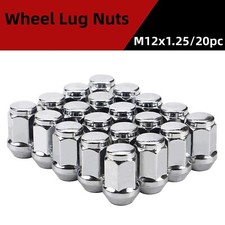 20PCS M12x1.25 Lug Nuts For Nissan Altima Sentra Rogue Factory Conical Wheels picture