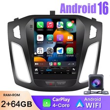 2+64G Android 16 Apple Carplay Car Stereo Radio For Ford Focus 2012-2018 GPS picture