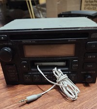 1995-00 Toyota 4 Runner AM FM Radio Receiver Single Disc CD Player ID 8612035170 picture